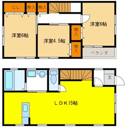 ミーツ下川手の物件間取画像